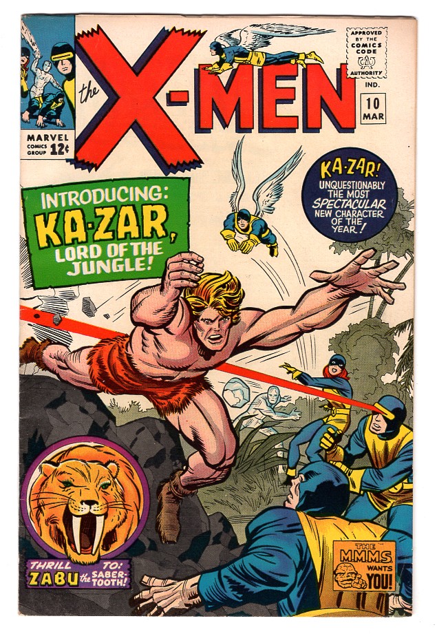 X-Men #10 VF Front Cover