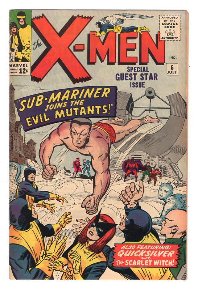 X-Men #6 VF+ Front Cover