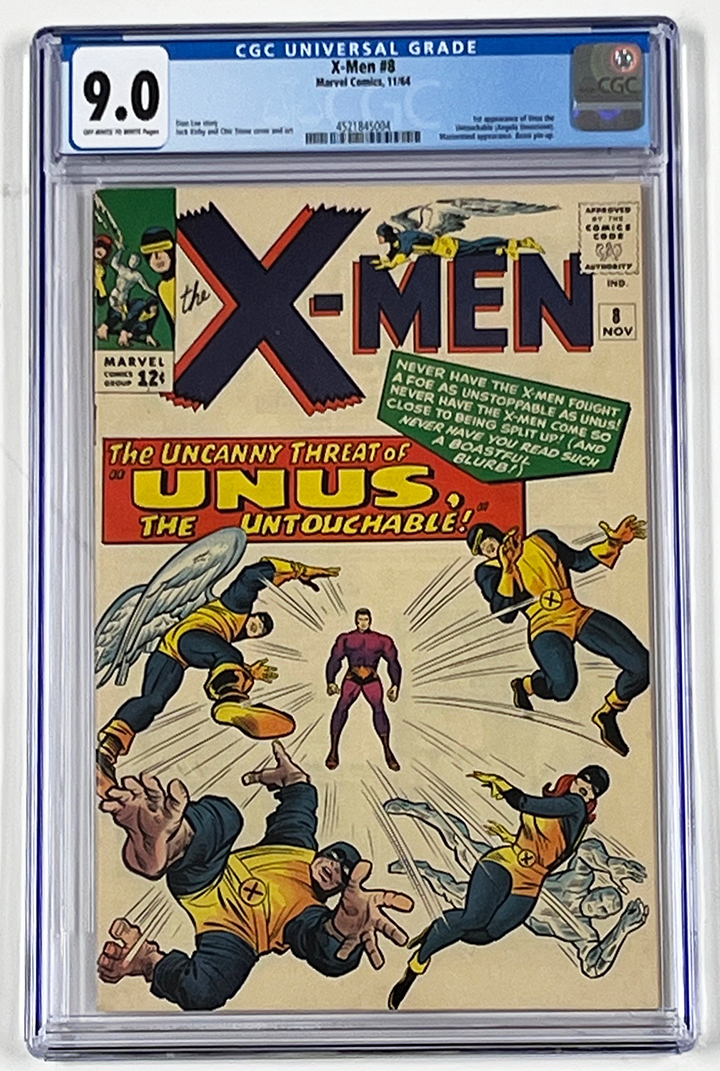 X-Men #8 CGC 9.0 Front Cover