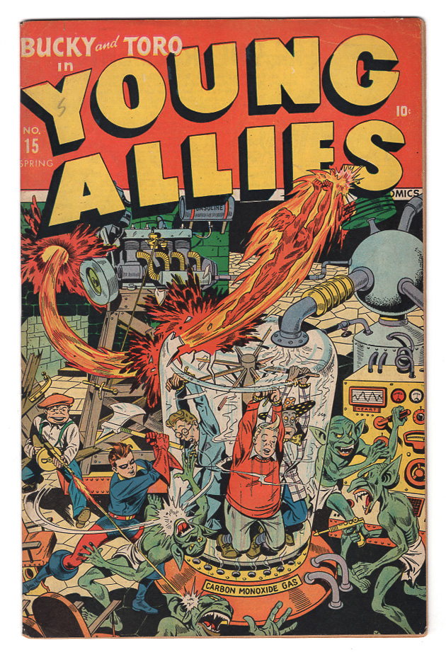 Young Allies #15 F/VF Front Cover