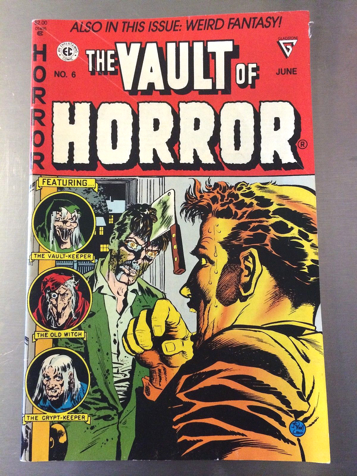 vault of horror reprint cover