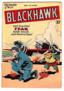 Blackhawk #22 from 1948 featuring Chop Chop