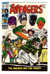 Avengers #60 features Yellowjacket