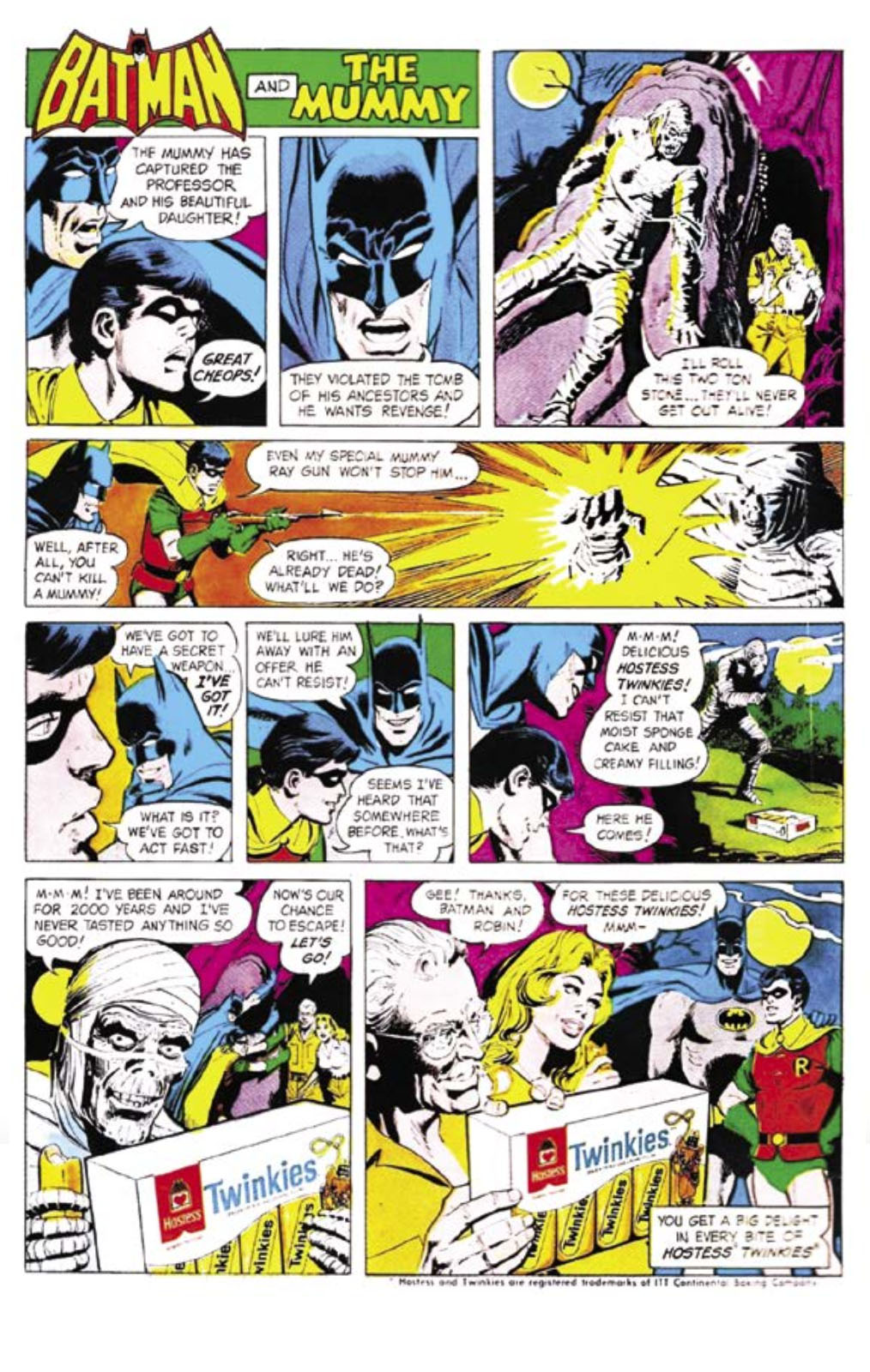 THE GREAT HOSTESS AD CAMPAIGN - Superworld Comics