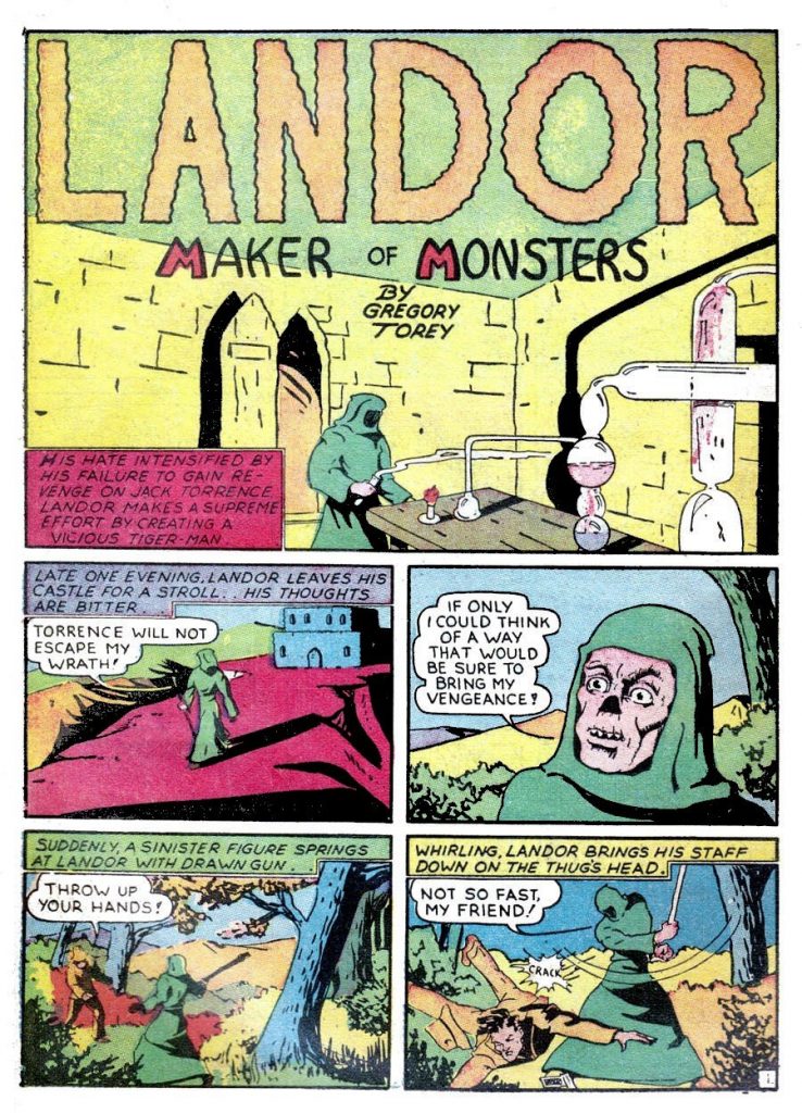 LANDOR MAKER OF MONSTERS Superworld Comics